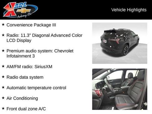 New 2026 Chevrolet Equinox RS w/ Convenience Package III image 3