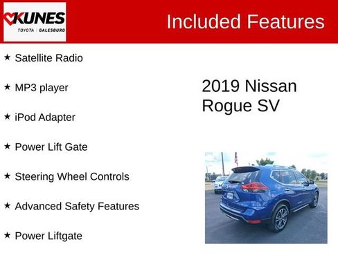 Used 2019 Nissan Rogue SV w/ Premium Package AWD/4WD image 3