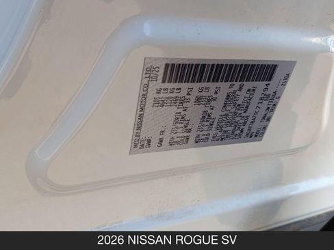 Certified 2026 Nissan Rogue SV FWD image 25