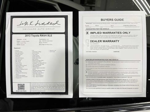 Used 2013 Toyota RAV4 XLE AWD/4WD image 39