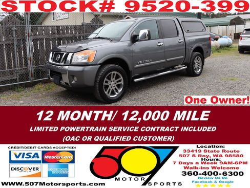 Used 2015 Nissan Titan SL AWD/4WD image 2