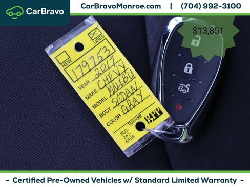 Certified 2017 Chevrolet Malibu LT FWD image 46