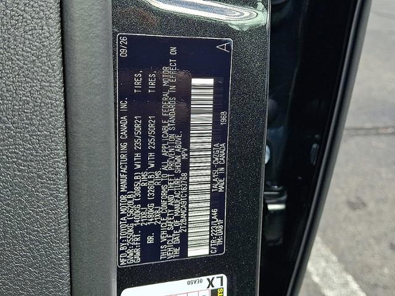 New 2026 Lexus RX 350 AWD w/ Convenience Package image 13