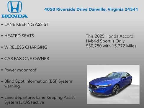 Used 2025 Honda Accord Sport image 7