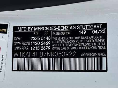 Certified 2022 Mercedes-Benz C 300 4MATIC Sedan image 41