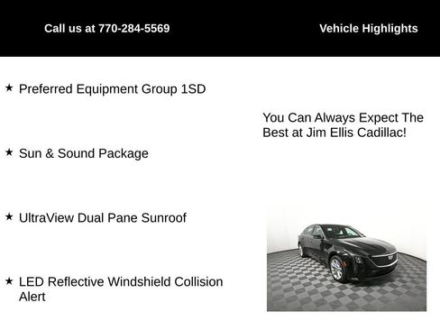 Certified 2025 Cadillac CT5 Premium Luxury w/ Sun And Sound Package image 5