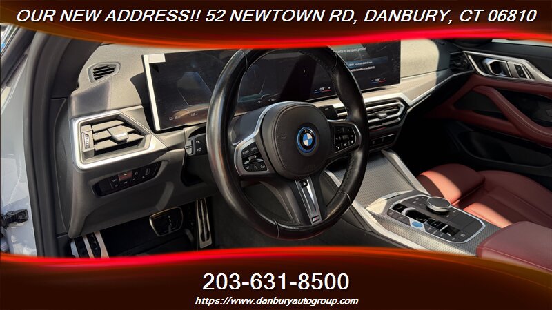 Used 2023 BMW i4 eDrive40 w/ M Sport Package RWD image 13