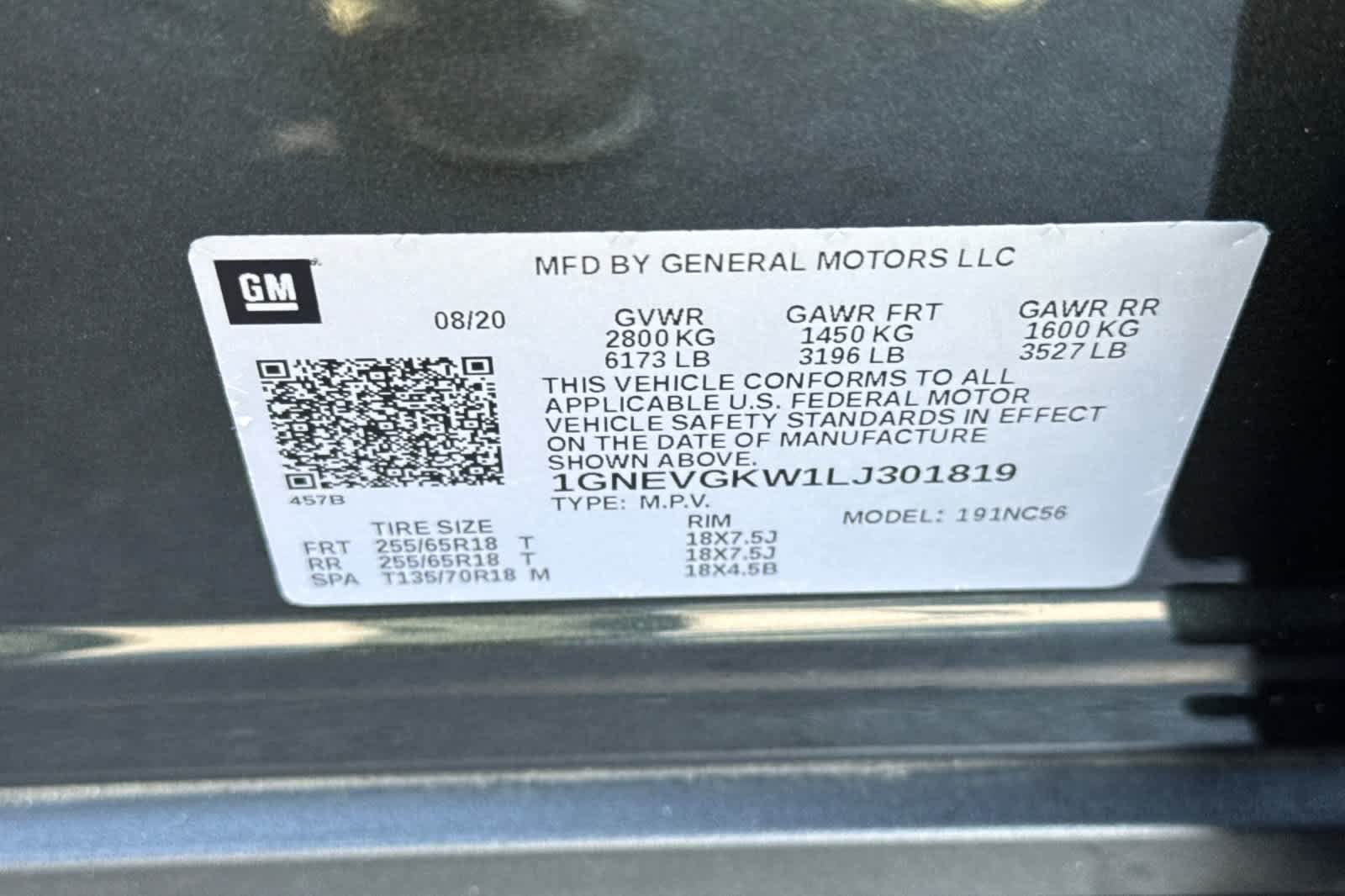 Used 2020 Chevrolet Traverse LT AWD/4WD image 29