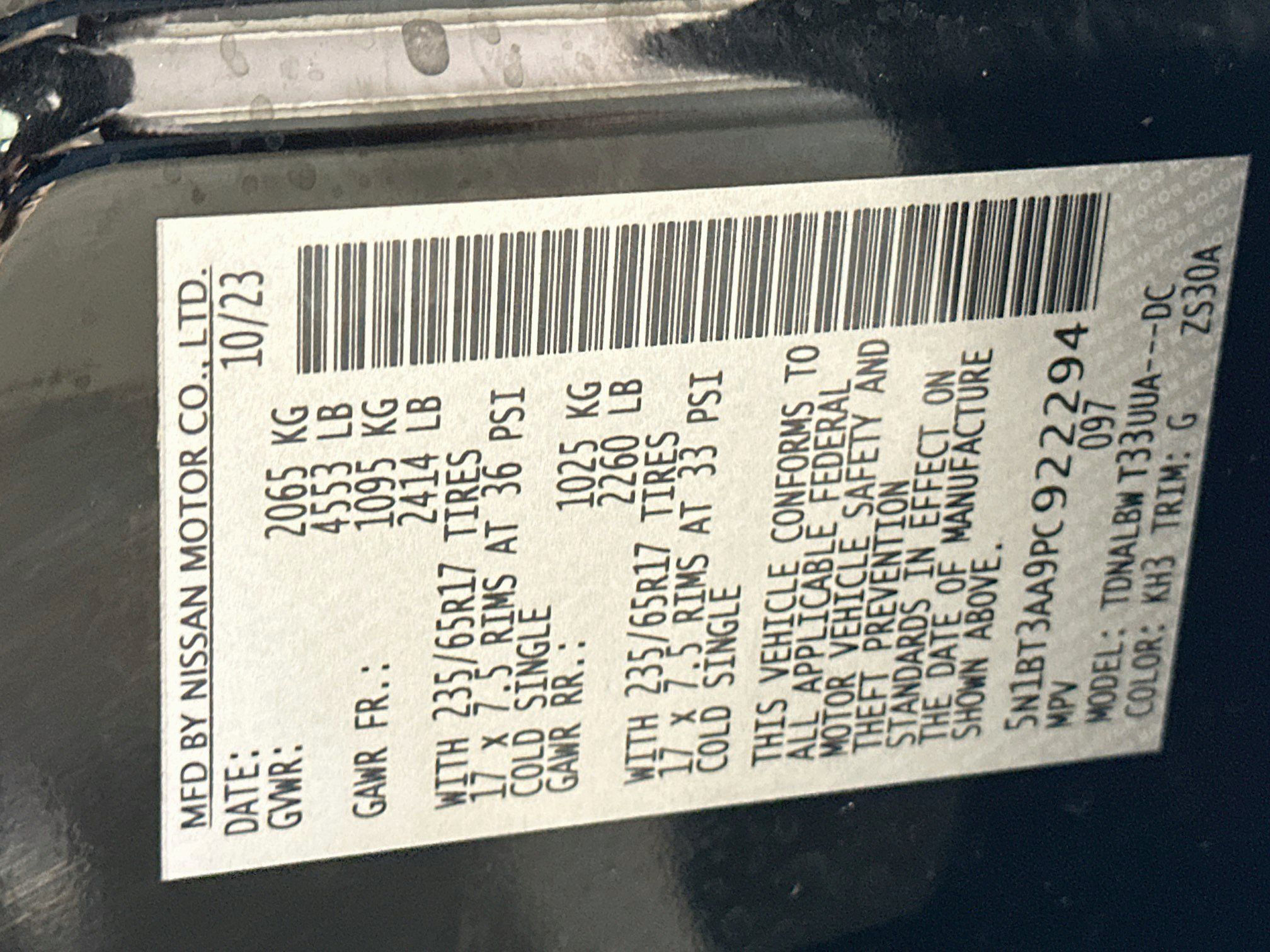 Used 2023 Nissan Rogue S FWD image 12