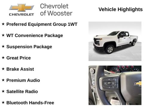 Used 2024 Chevrolet Silverado 2500 W/T w/ WT Fleet Convenience Package AWD/4WD image 2