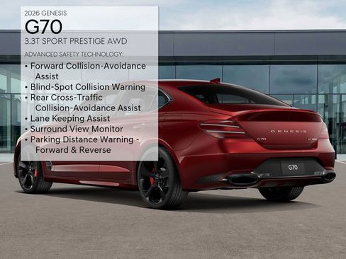 New 2026 Genesis G70 3.3T Sport Prestige image 7