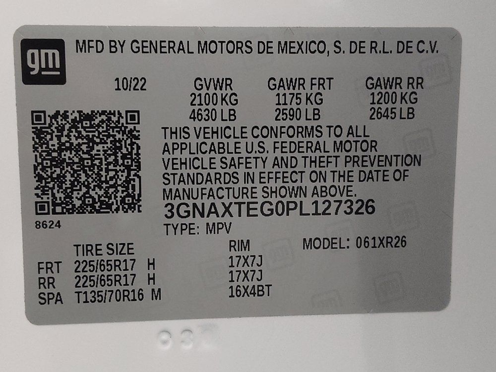 Used 2023 Chevrolet Equinox LT w/ Driver Convenience Package AWD/4WD image 33