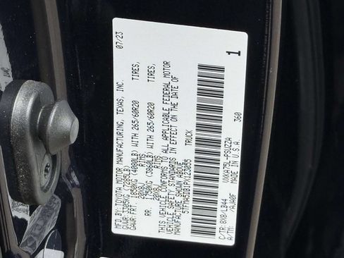 Used 2023 Toyota Tundra 1794 Edition AWD/4WD image 30
