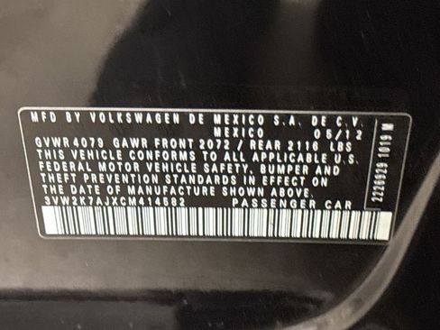 Used 2012 Volkswagen Jetta 2.0L Base image 27