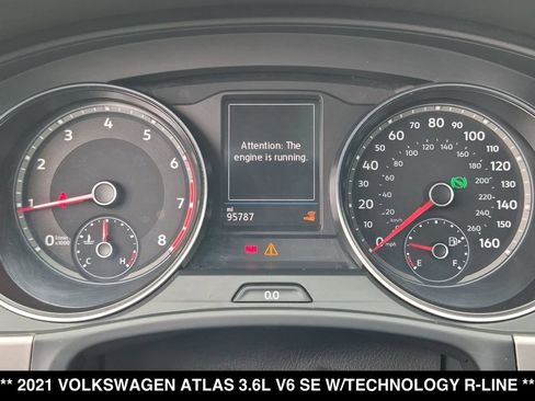 Used 2021 Volkswagen Atlas SE w/ Panoramic Sunroof Package AWD/4WD image 20