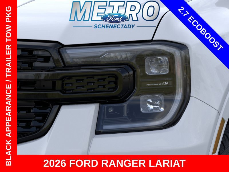 New 2026 Ford Ranger Lariat w/ Black Appearance Package AWD/4WD image 18