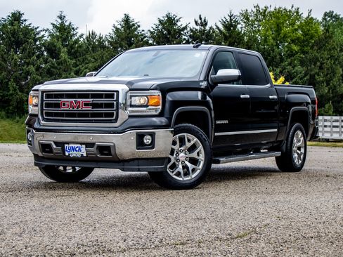 Used 2015 GMC Sierra 1500 SLT w/ SLT Crew Cab Value Package AWD/4WD image 22