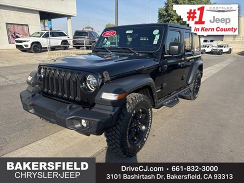Certified 2021 Jeep Wrangler Unlimited Sport image 1