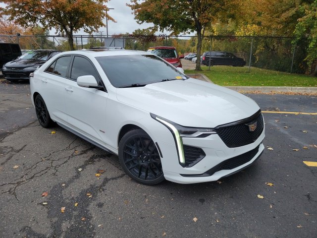 Used 2021 Cadillac CT4 V w/ Technology Package AWD/4WD image 1