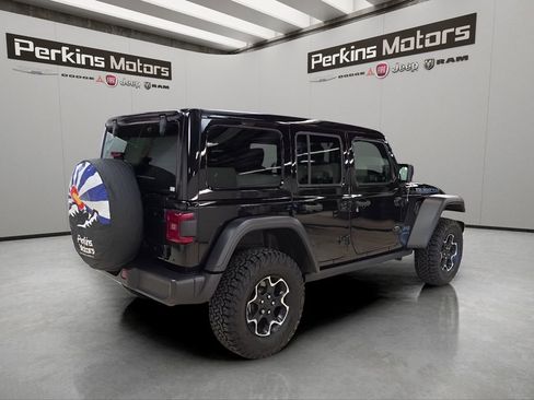 Certified 2023 Jeep Wrangler Unlimited Rubicon 4xe w/ Cold Weather Group AWD/4WD image 4