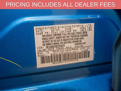 Used 2025 Nissan Sentra SV FWD image 19