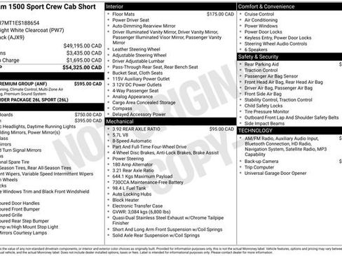 Used 2014 RAM 1500 Sport w/ Sport Premium Group image 8