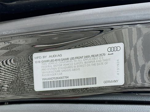 Used 2019 Audi A5 2.0T Premium w/ Convenience Package image 27