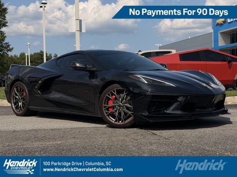 Used 2023 Chevrolet Corvette Stingray Premium Cpe w/ Z51 Performance Package RWD image 1