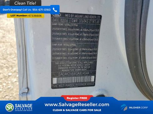 Used 2016 Land Rover LR4 HSE LUX image 17