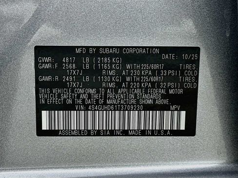 Certified 2026 Subaru Crosstrek 2.5i Premium AWD/4WD image 29