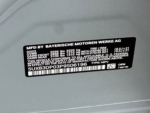 Used 2023 BMW X3 M40i image 38