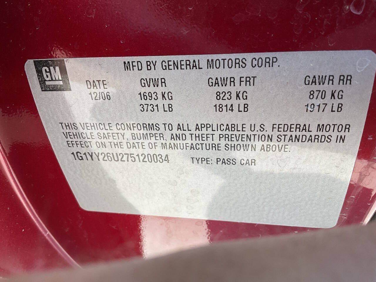 Used 2007 Chevrolet Corvette Coupe w/ Preferred Equipment Group RWD image 25