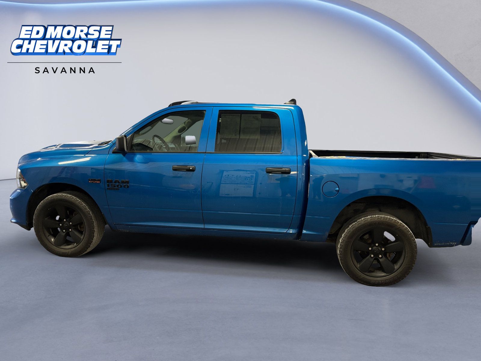 Used 2019 RAM 1500 Express w/ Hydro Blue Sport Package AWD/4WD image 2