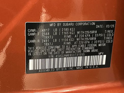 Used 2025 Subaru Crosstrek 2.5i Limited w/ Crosstrek Mirror Package image 25