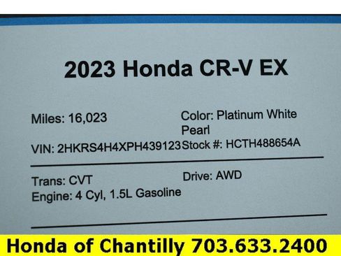 Used 2023 Honda CR-V EX image 38