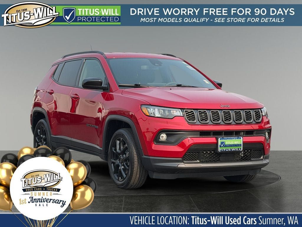 Used 2025 Jeep Compass Latitude w/ Altitude Special Edition AWD/4WD image 1