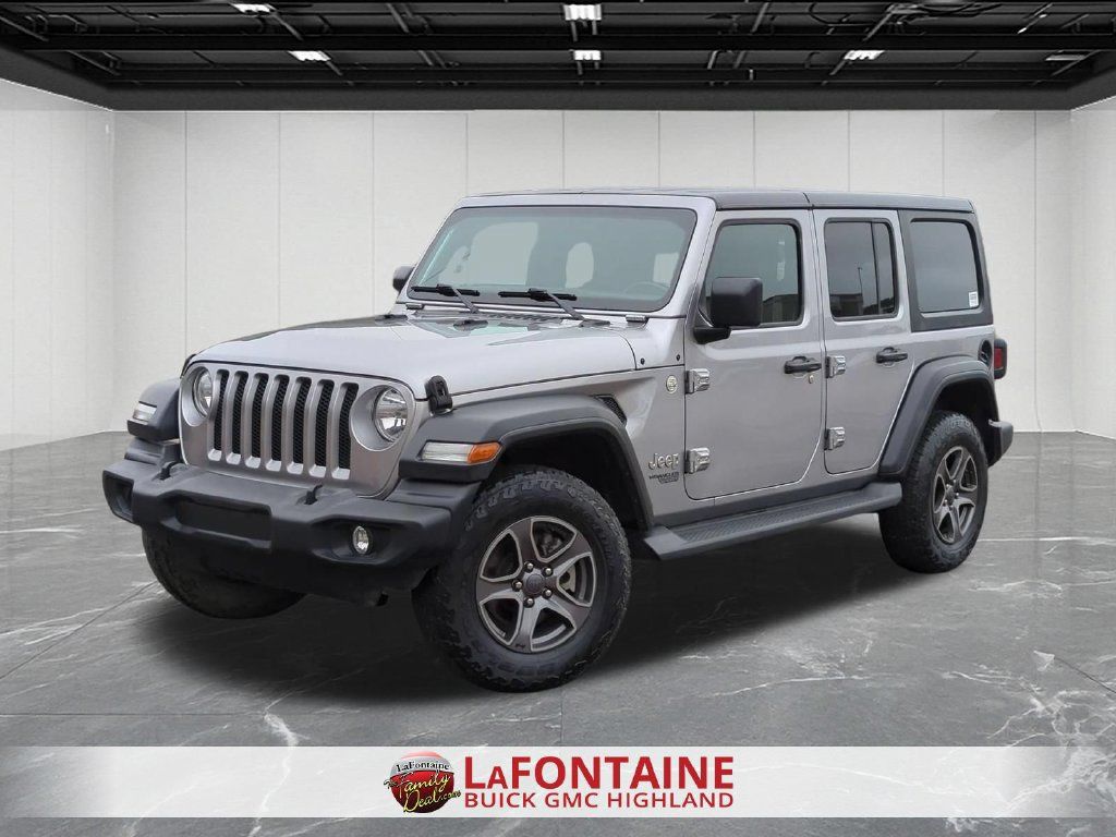 Used 2018 Jeep Wrangler Unlimited Sport S AWD/4WD image 1