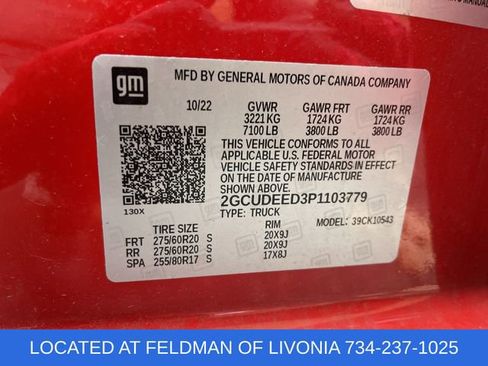 Certified 2023 Chevrolet Silverado 1500 RST image 32