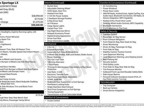 Used 2024 Kia Sportage LX image 32