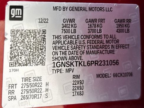 Used 2023 Chevrolet Tahoe High Country AWD/4WD image 36
