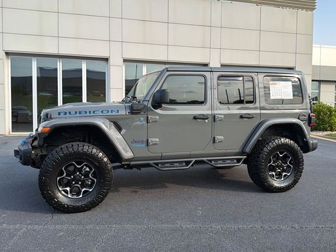 Used 2021 Jeep Wrangler Unlimited Rubicon 4xe w/ Steel Bumper Group AWD/4WD image 3
