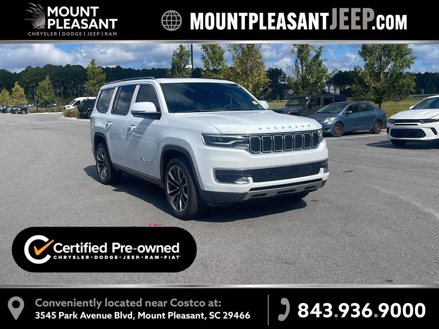 Used 2022 Jeep Wagoneer Series III w/ Premium Group I AWD/4WD image 1