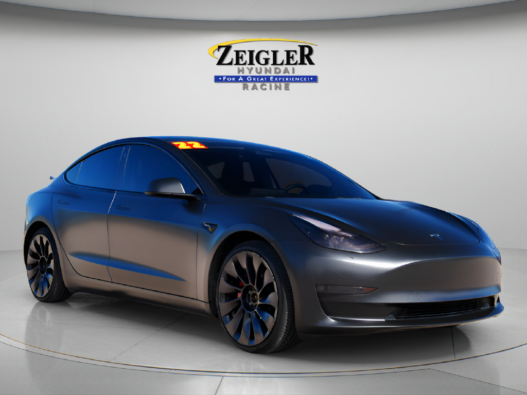 Used 2022 Tesla Model 3 Performance AWD/4WD image 1