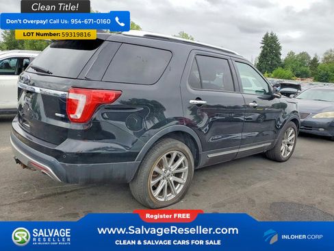 Used 2016 Ford Explorer Limited AWD/4WD image 4