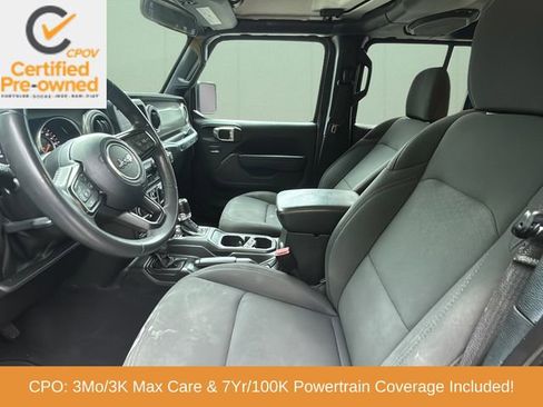 Certified 2023 Jeep Wrangler Unlimited Sport AWD/4WD image 12