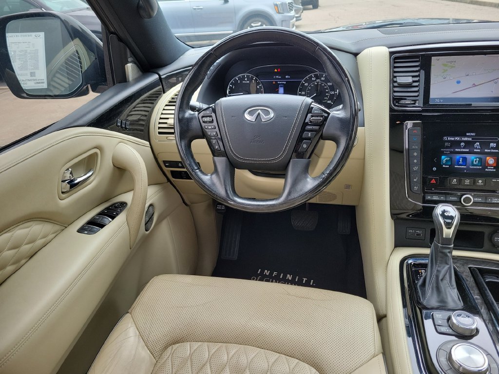 Used 2021 INFINITI QX80 Sensory w/ Cargo Package AWD/4WD image 12