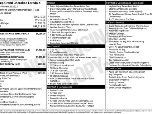 Used 2021 Jeep Grand Cherokee Laredo X AWD/4WD image 3