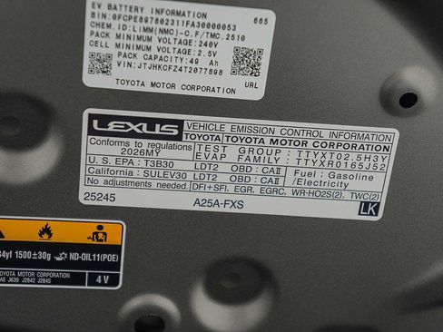 New 2026 Lexus NX 450h+ AWD w/ Luxury Package image 32