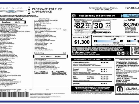 Certified 2024 Chrysler Pacifica Limited image 2