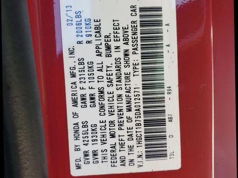 Used 2013 Honda Accord EX image 54